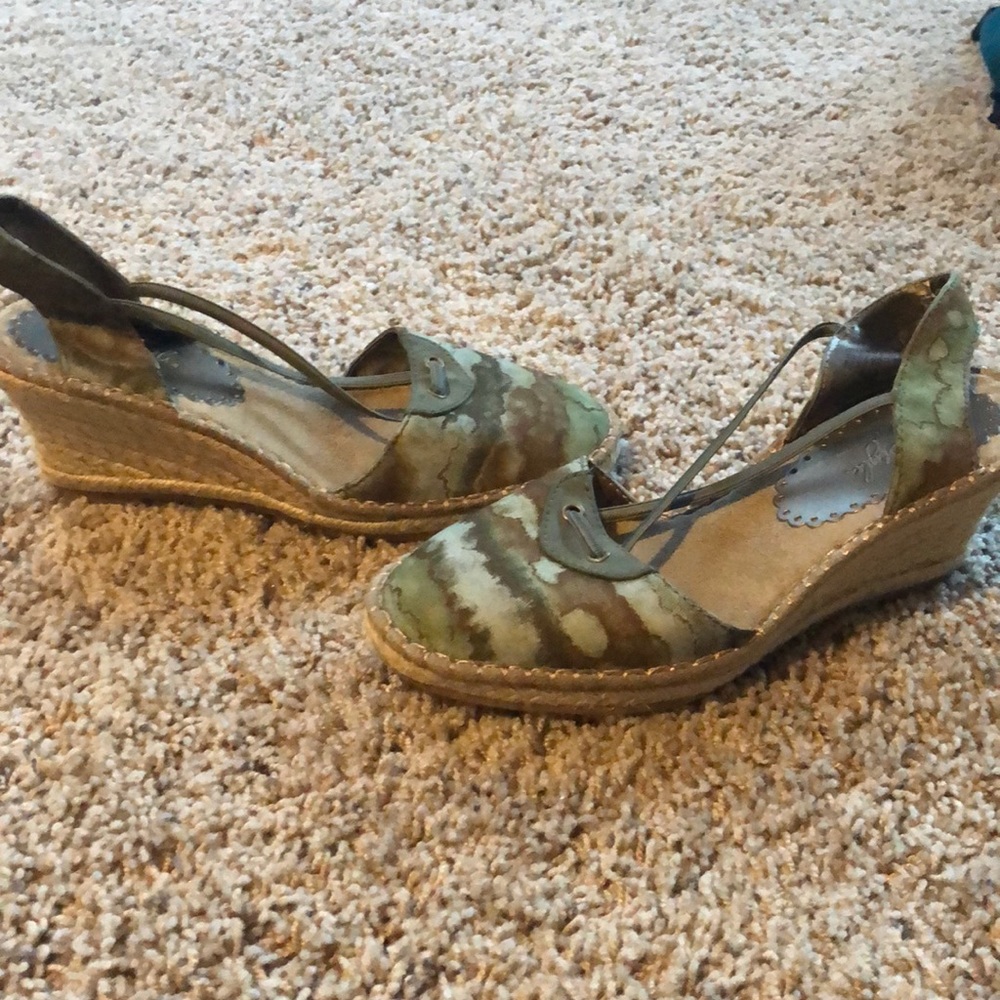 Espadrille wedges